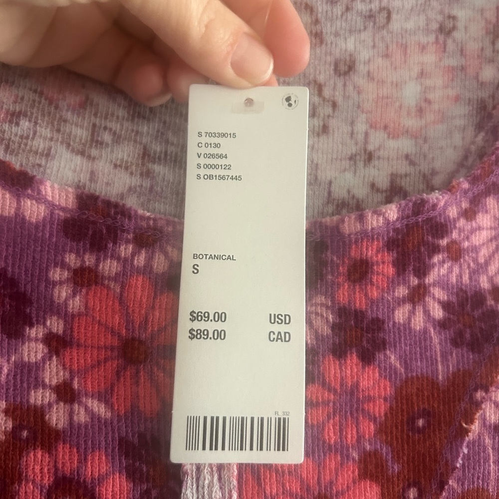 UO Juliette seamed floral mini dress NWT size small - Picture 4 of 9